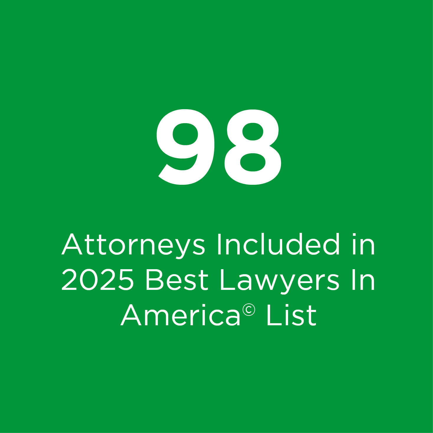 News - 98 Attorneys Included in 2024 Best Lawyers in America© List - 2025